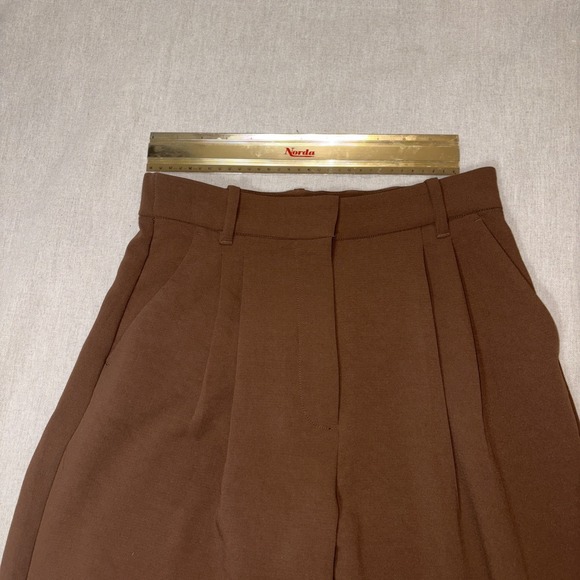 Abercrombie & Fitch Brown Wide Leg Pants - Picture 3 of 6